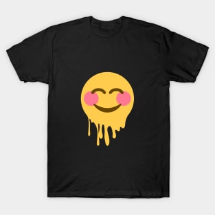 Drippy happy face drippy hoodies dripping design T-Shirt